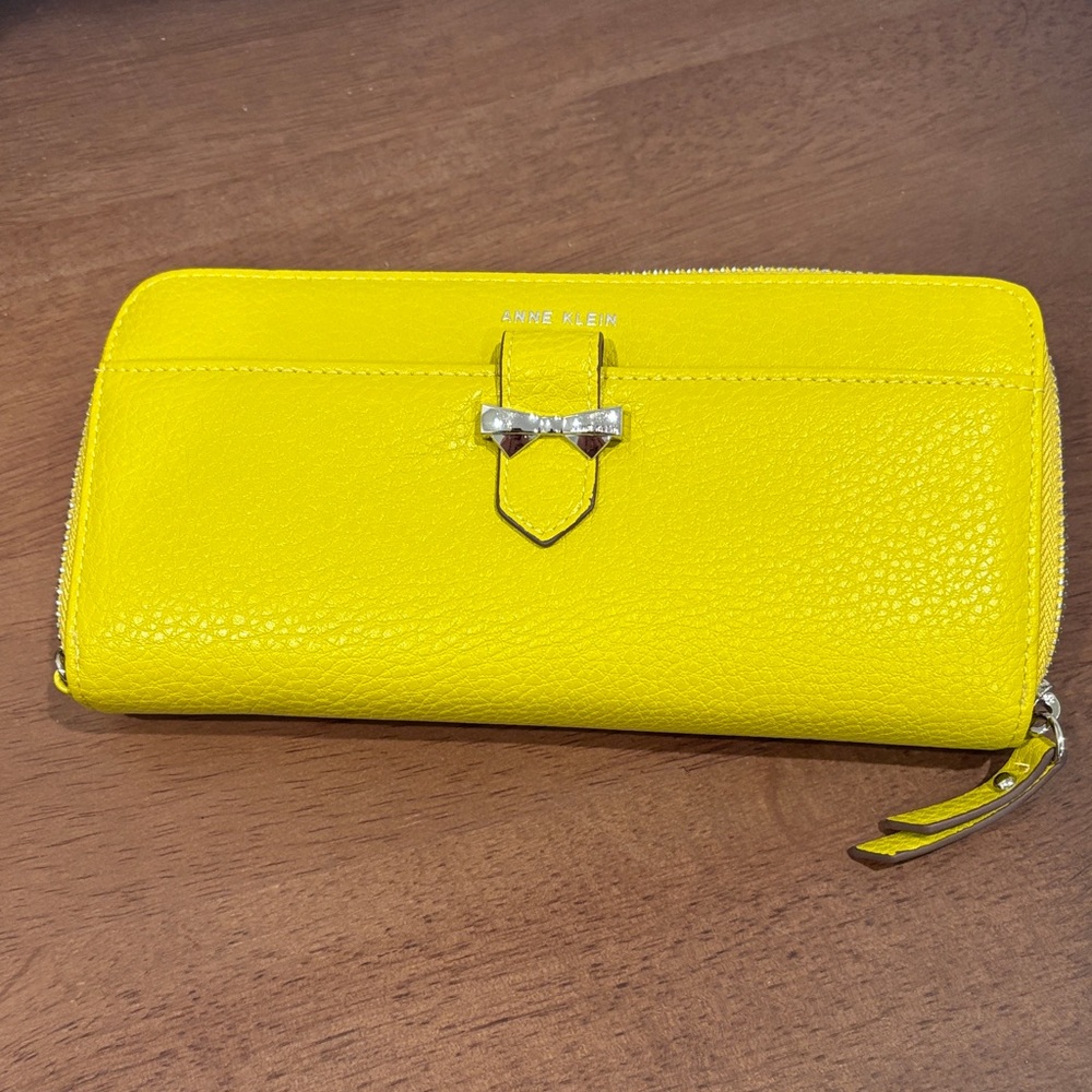 Anne Klein Vibrant Yellow Wallet